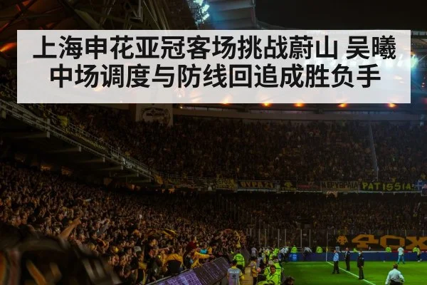 上海申花亚冠客场挑战蔚山 吴曦中场调度与防线回追成胜负手